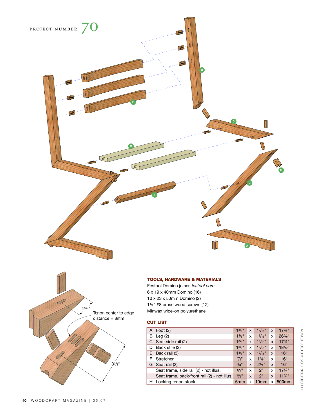 Festool Zigzag Chair manual   