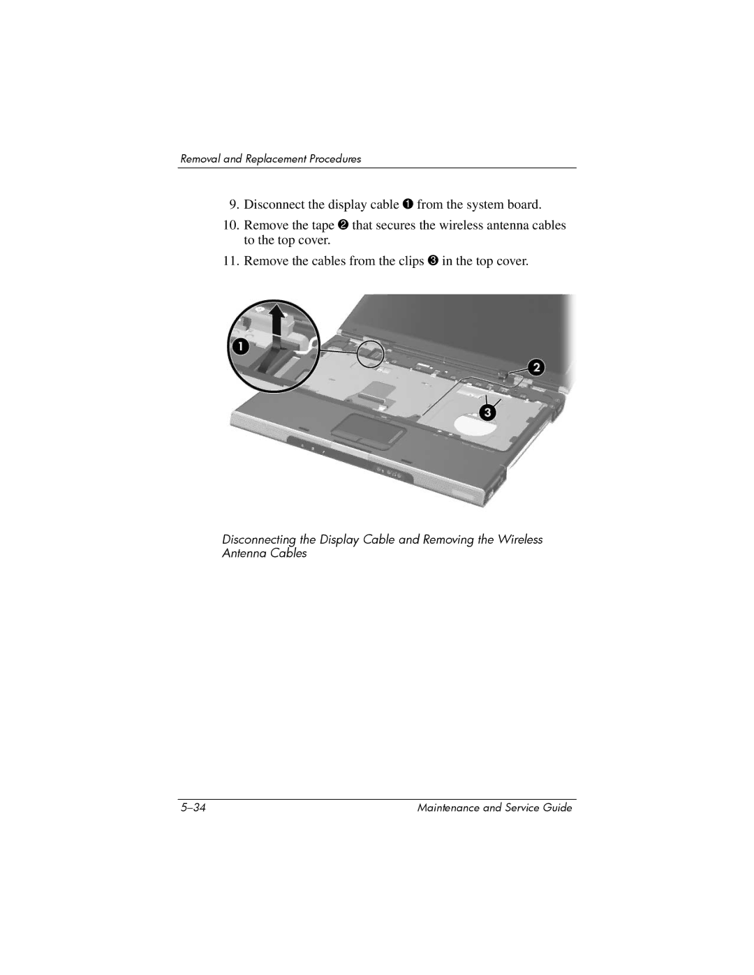 FHP DV1400 manual Removal and Replacement Procedures 