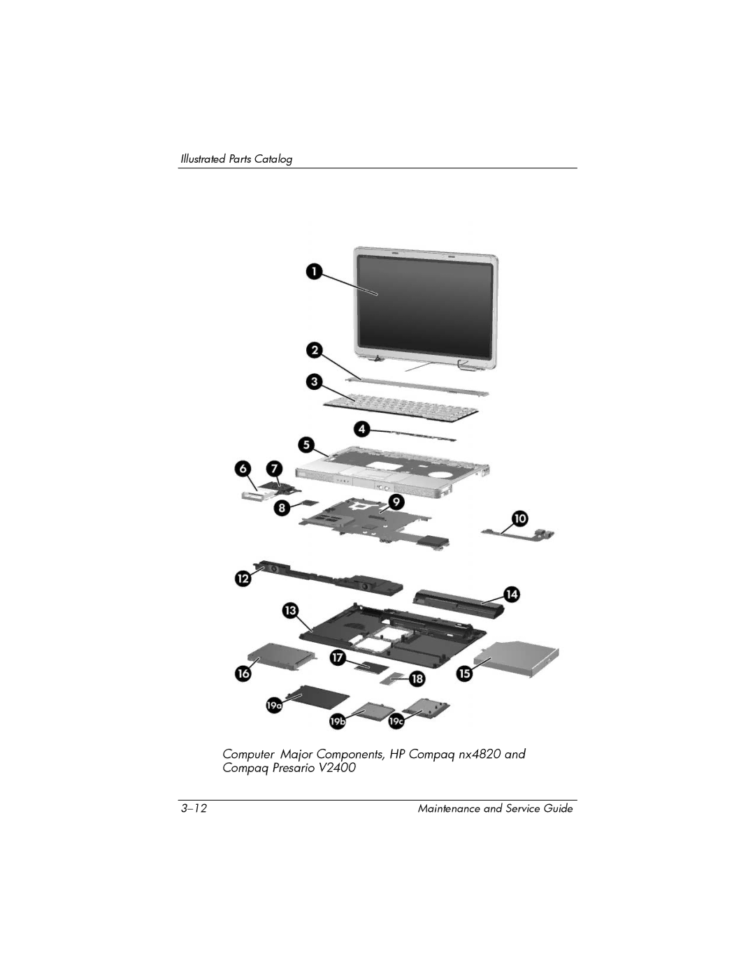 FHP DV1400 manual Illustrated Parts Catalog 