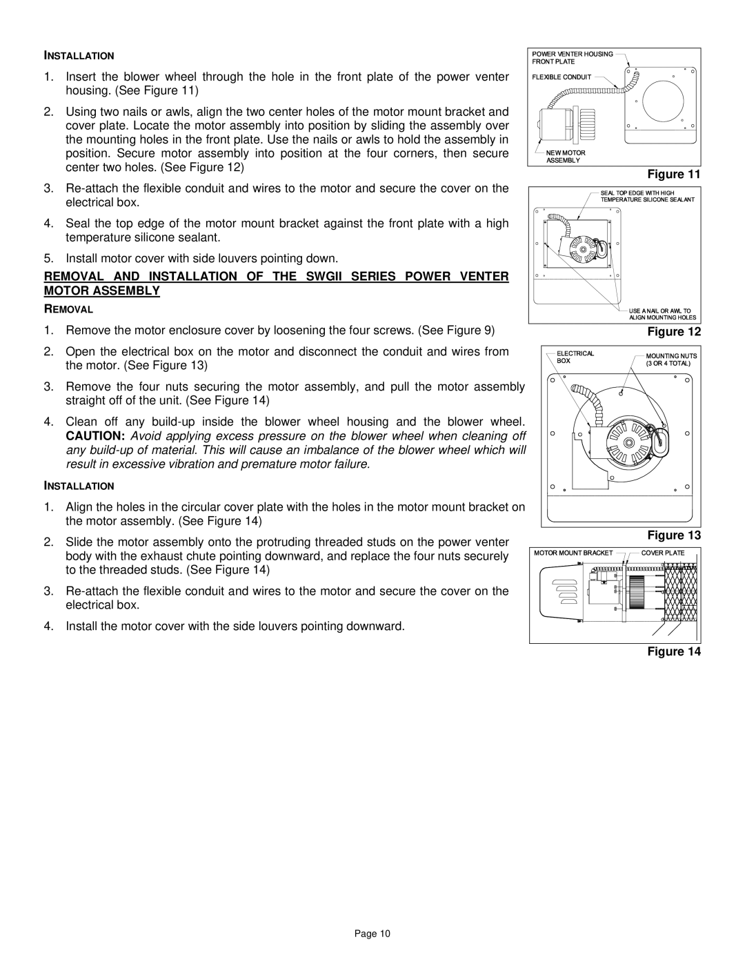 Field Controls SWG Stainless, SWGII installation instructions Installation 