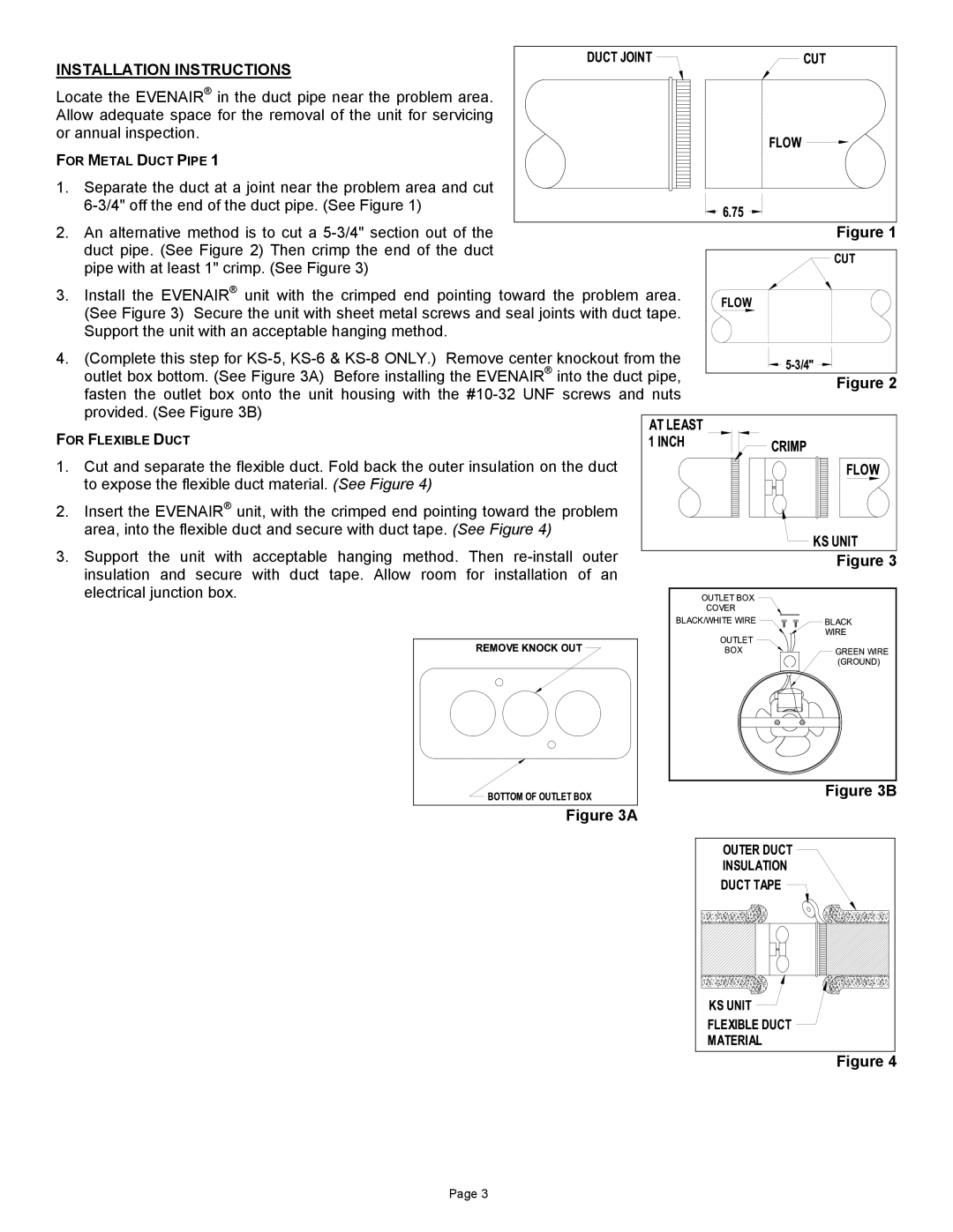 Field Controls TB26TB manual Installation Instructions 