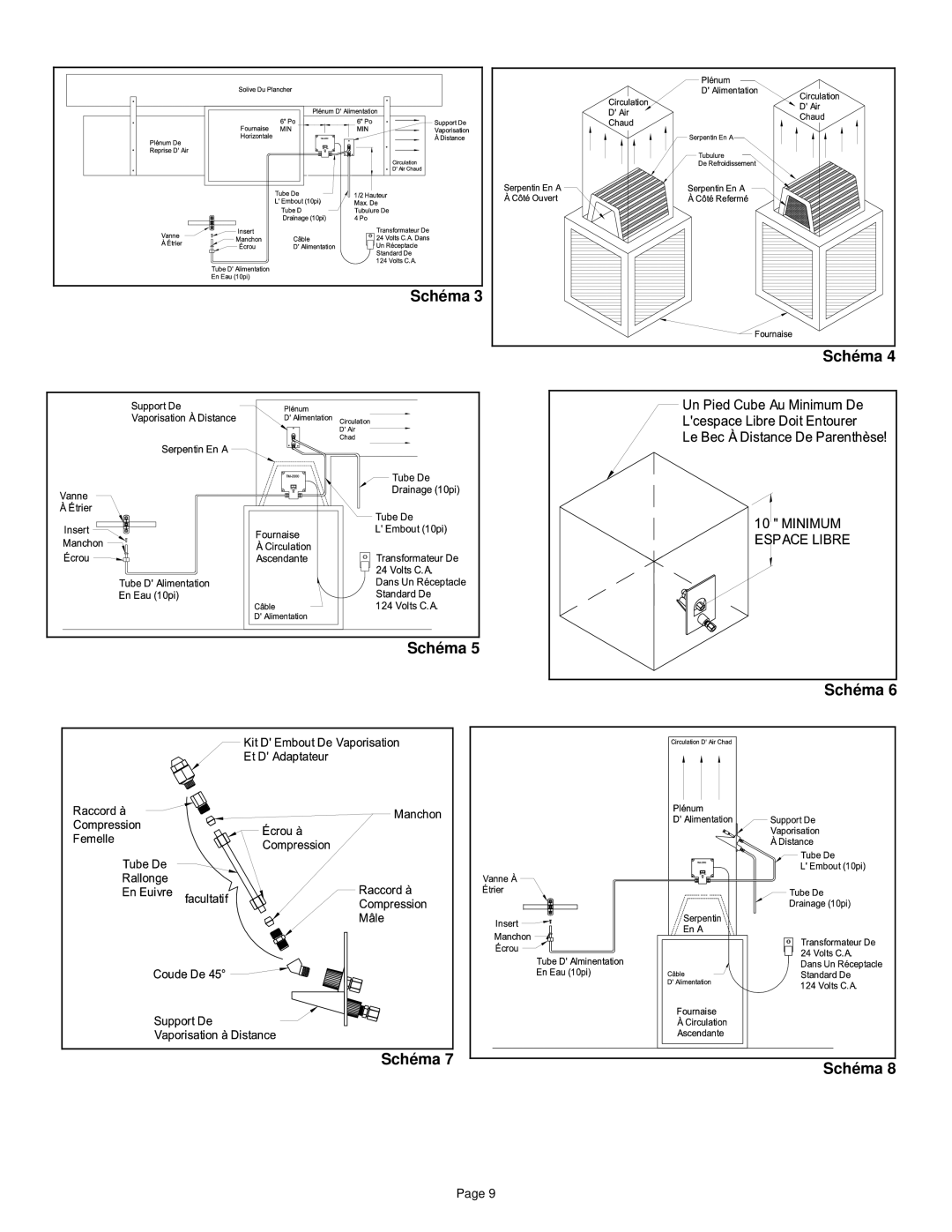 Field Controls TM-2000 instruction manual Schéma 