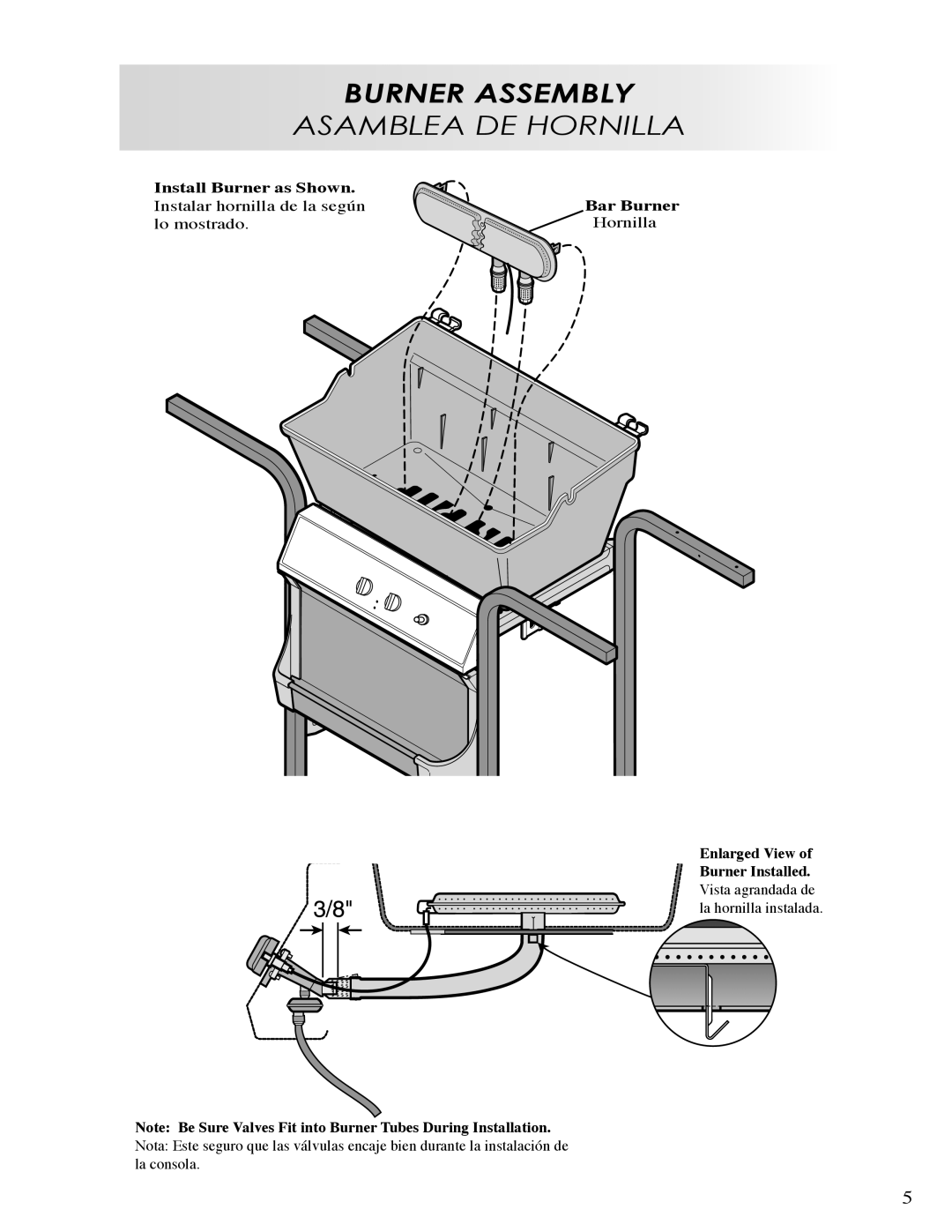 Fiesta EHA2240-B404 manual Burner Assembly 