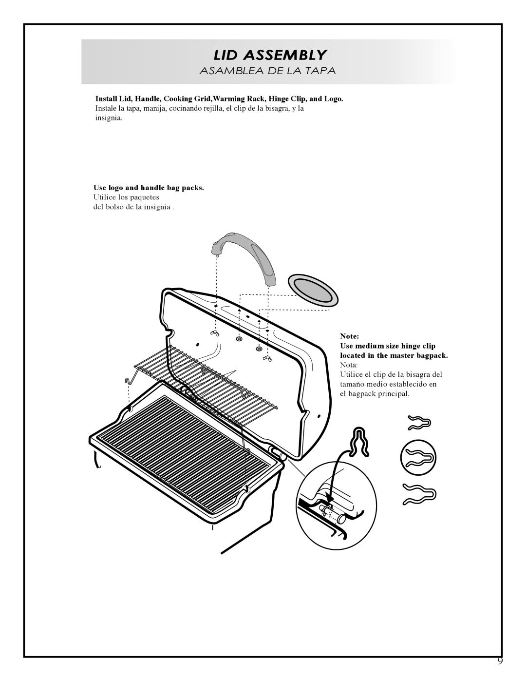 Fiesta EHA2240-B404 manual LID Assembly 