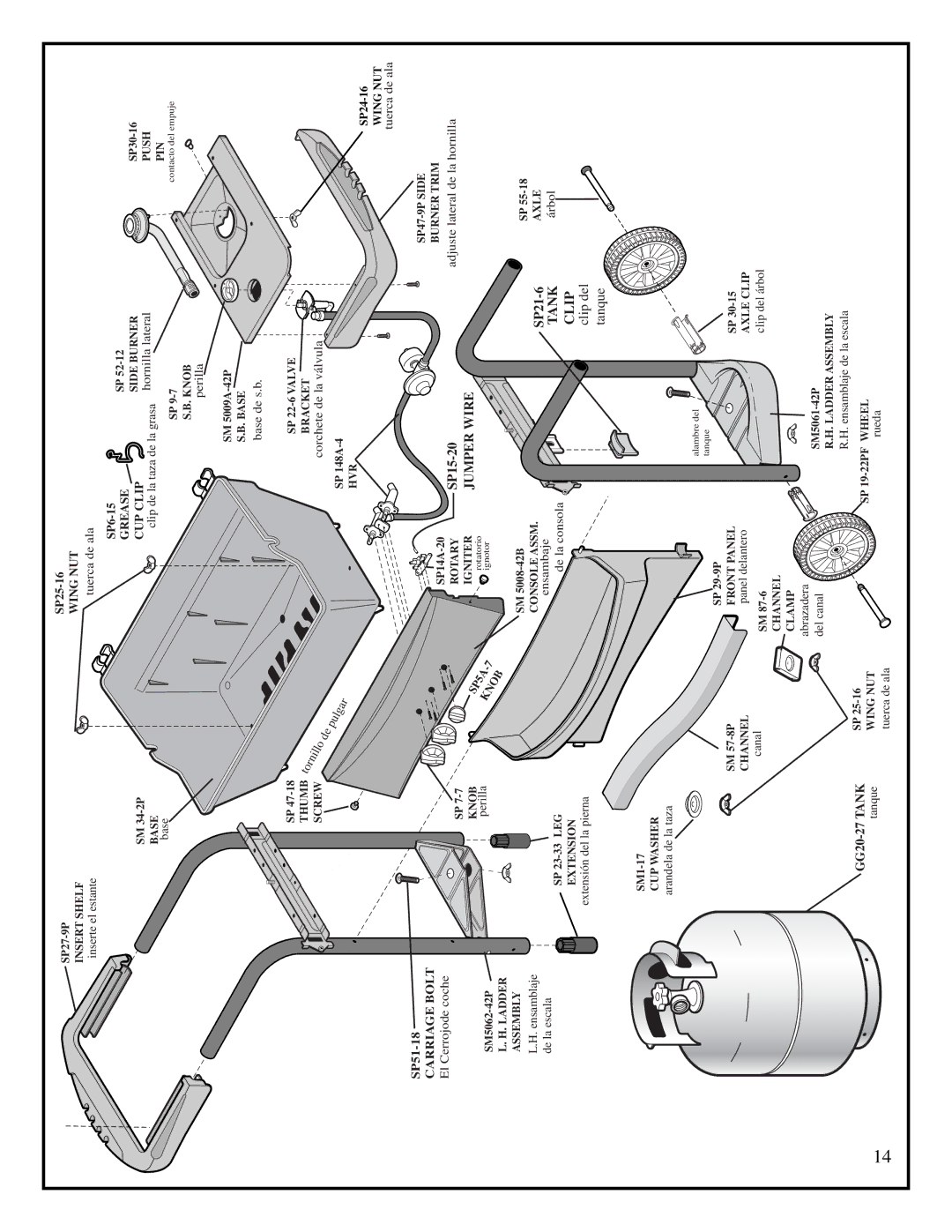 Fiesta EZA34545-P306 manual Tank Clip 