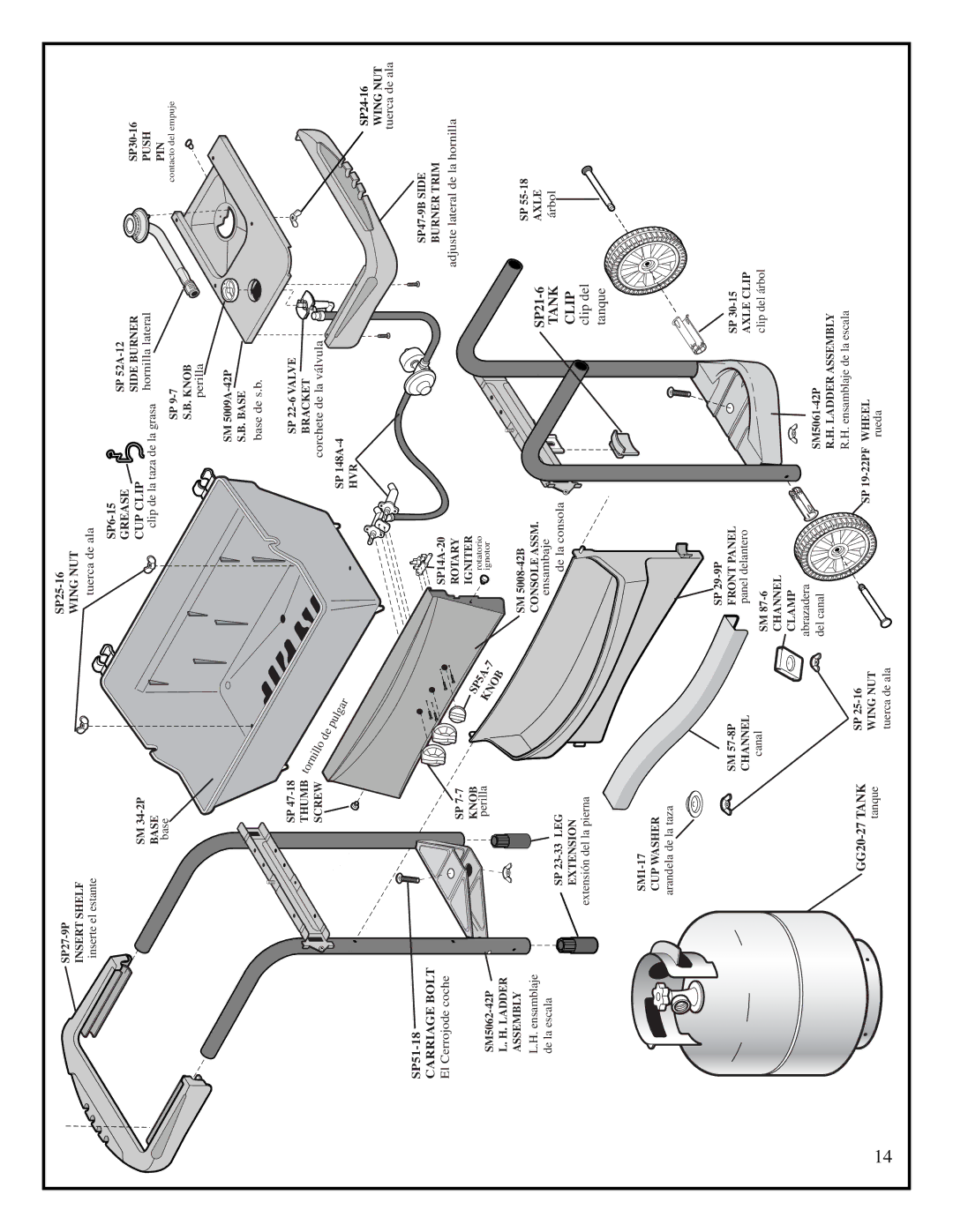 Fiesta EZA34545 P314 manual Tank Clip 