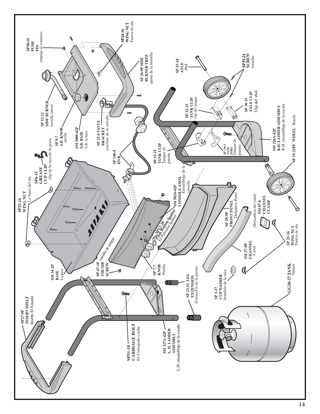 Fiesta EZT34545-P310 manual Carriagebolt 