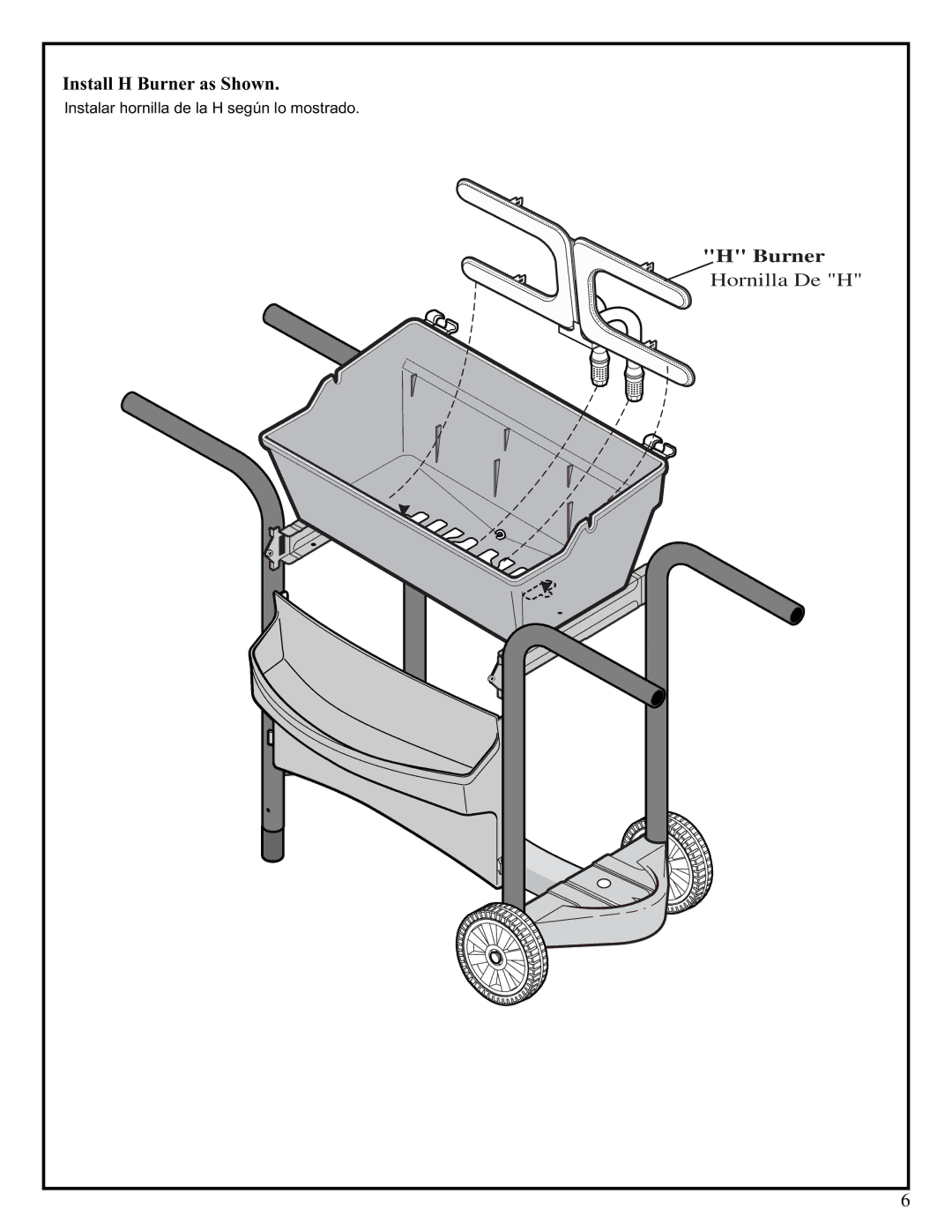 Fiesta EZT40040-P303 manual Burner 