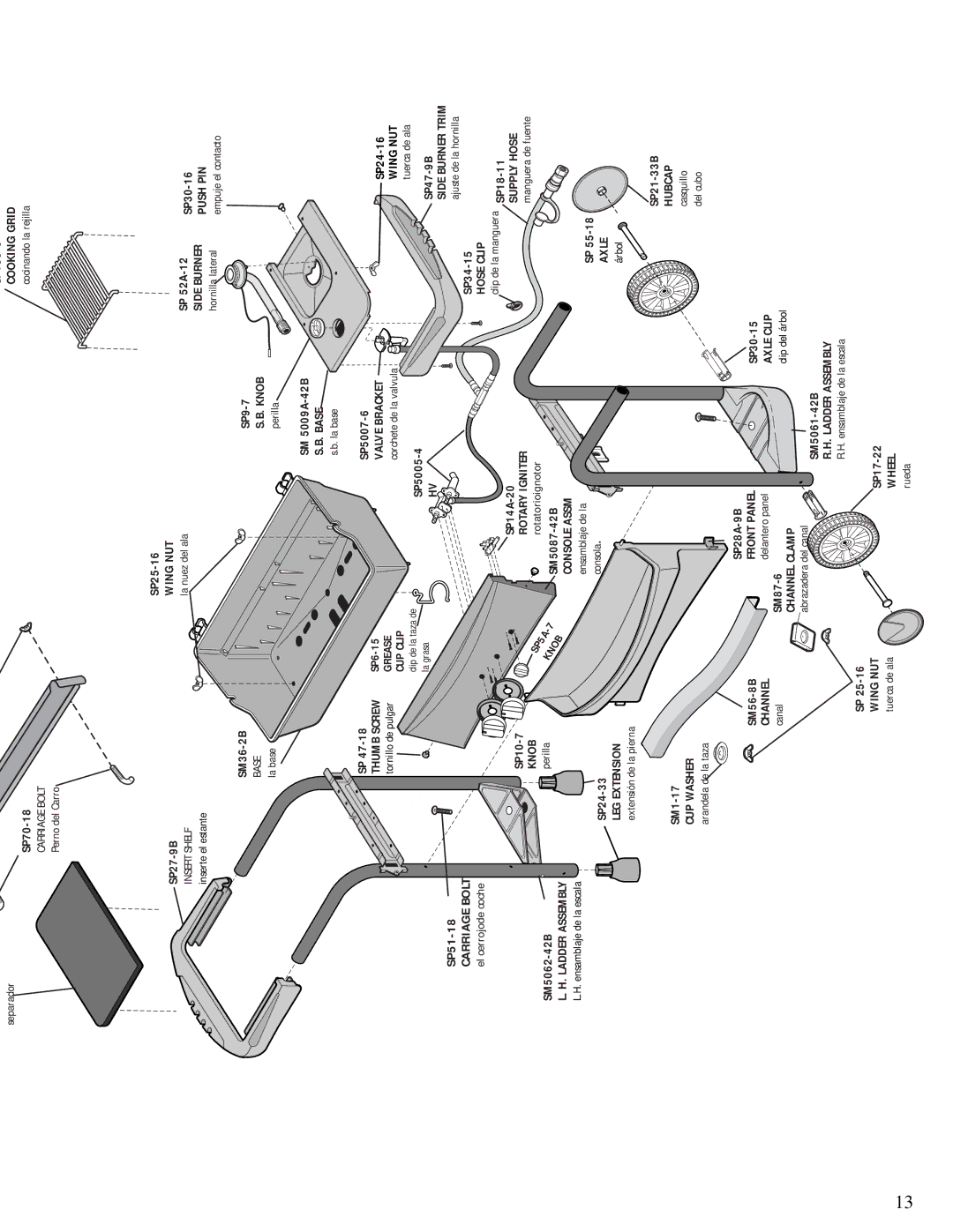 Fiesta EZT40050-B703 manual SP5007-6 