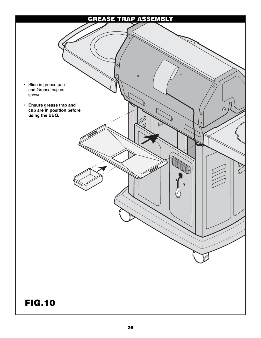 Fiesta FG50057 manual Grease Trap Assembly 