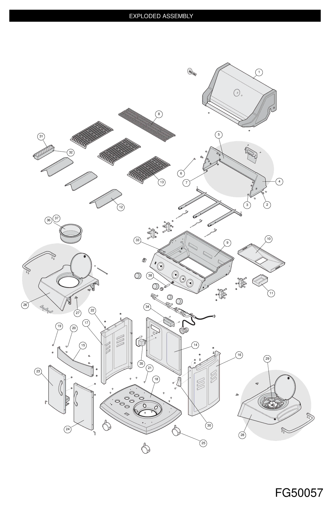 Fiesta FG50057 manual Exploded Assembly 