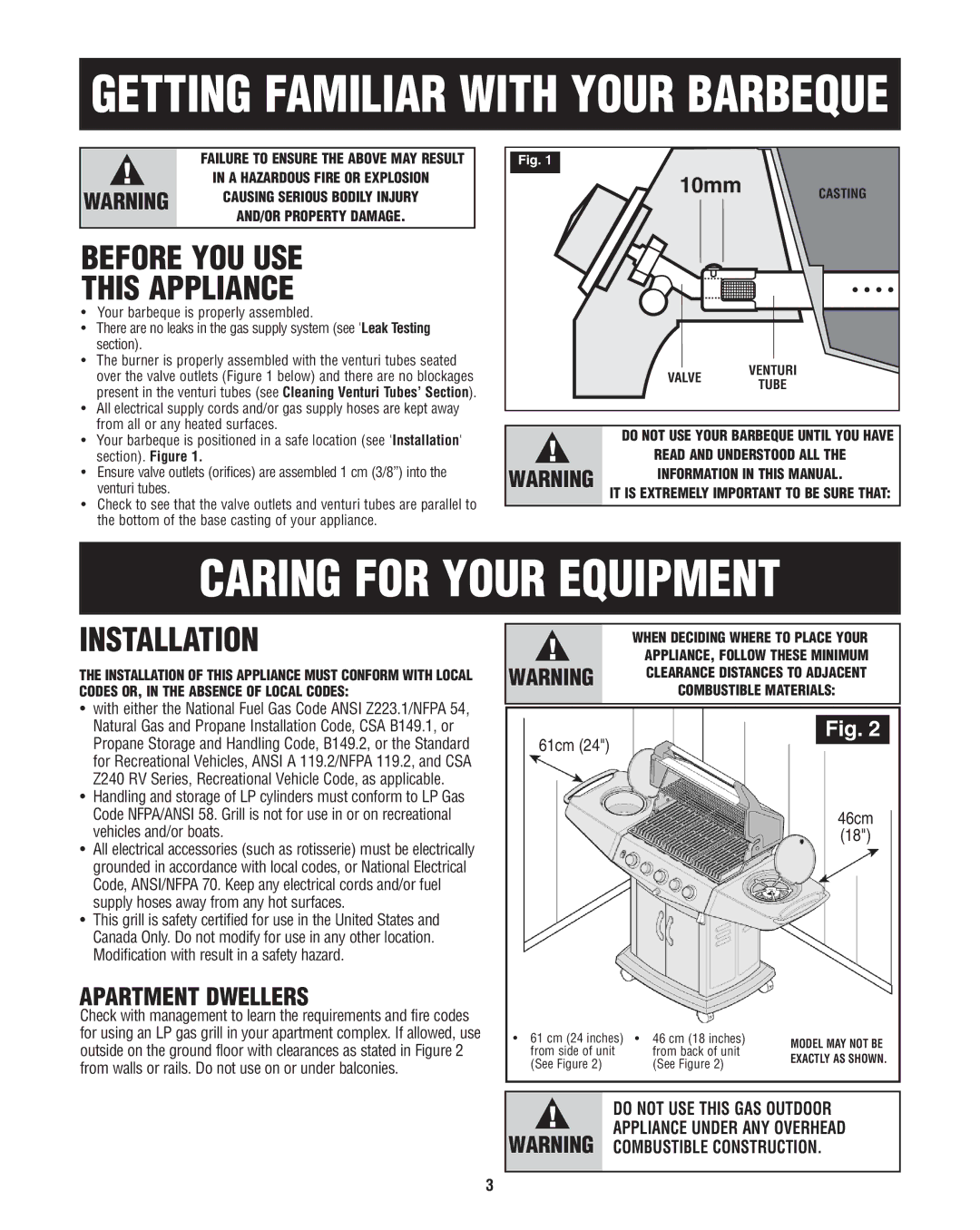 Fiesta FG50069 manual Before YOU USE This Appliance, Installation, Appliance Under ANY Overhead 