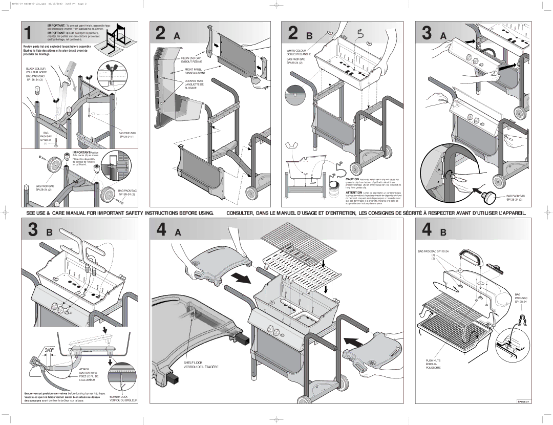 Fiesta Fiesta Express Dynasty, ET34540 manual IMPORTANTPosition 