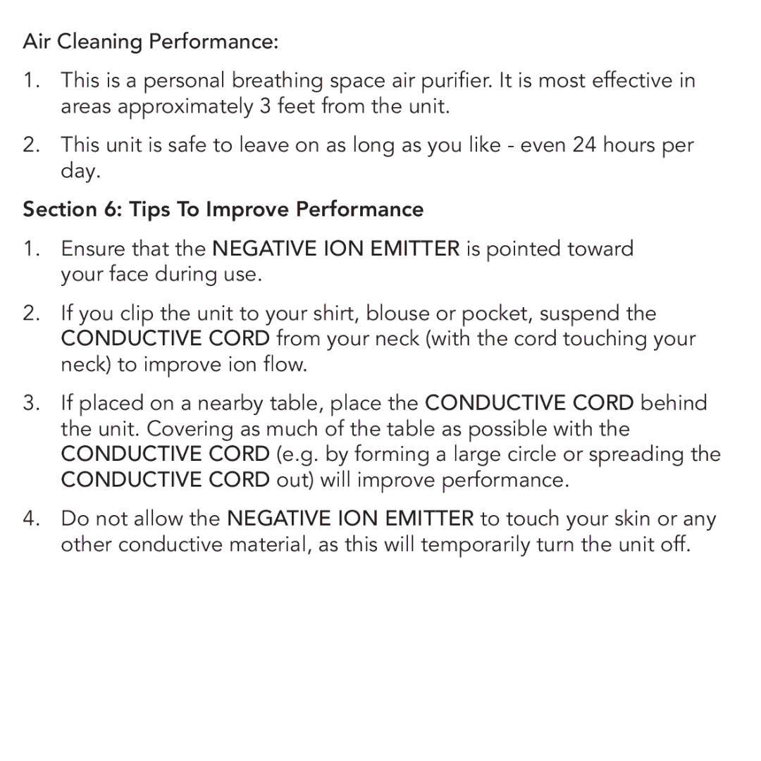 FilterStream A300 important safety instructions 