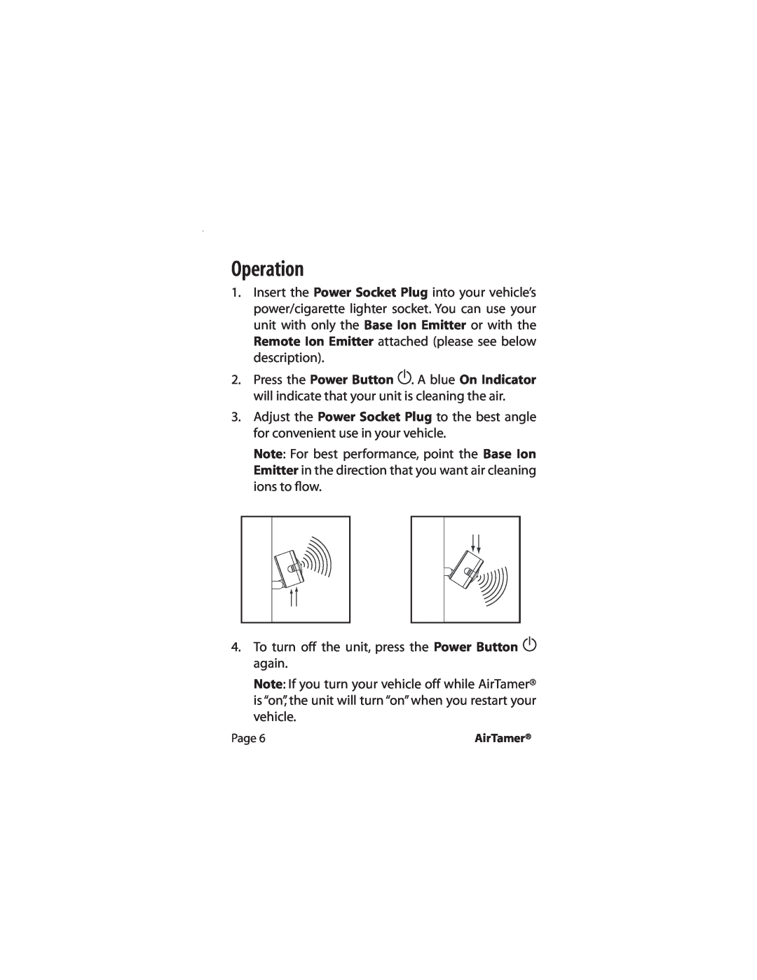FilterStream A400 instruction manual Operation 
