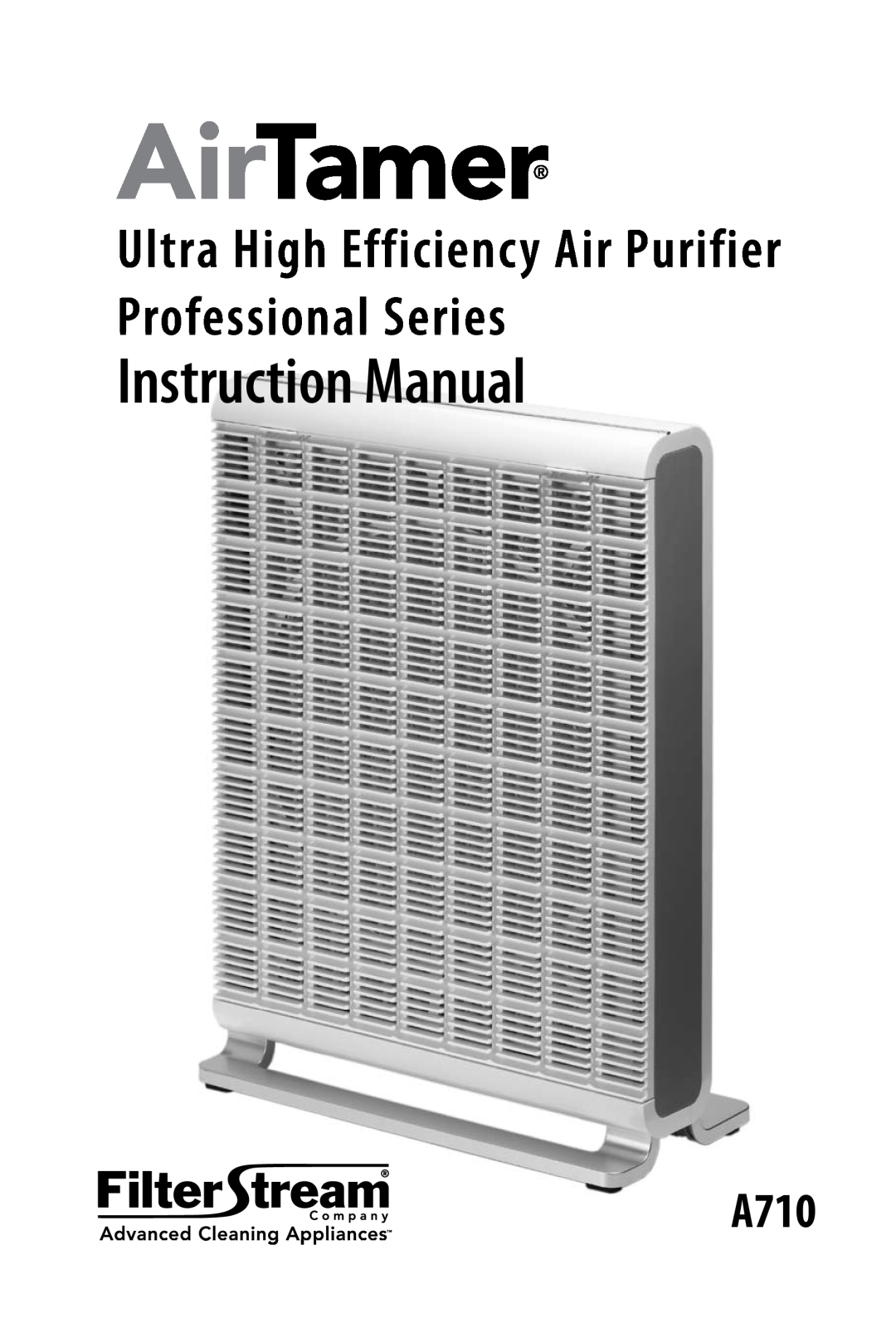 FilterStream HW_A710 instruction manual 
