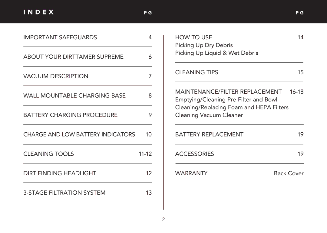 FilterStream V2400 instruction manual D E, Cleaning Tips MAINTENANCE/FILTER Replacement 