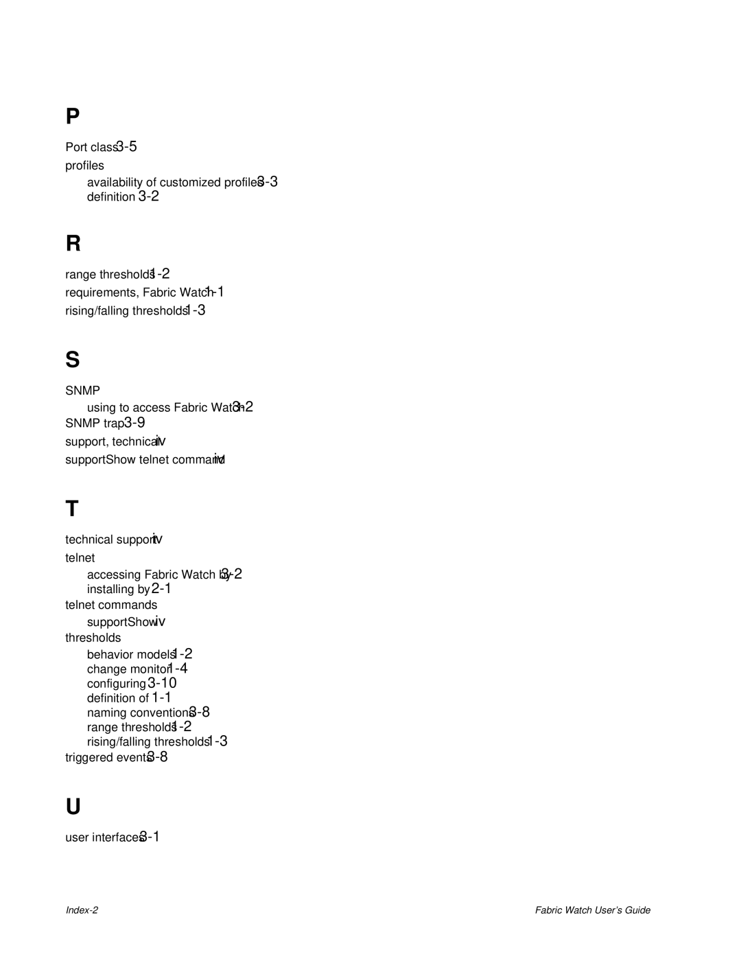 Finisar Brocade Fabric Watch manual Snmp 