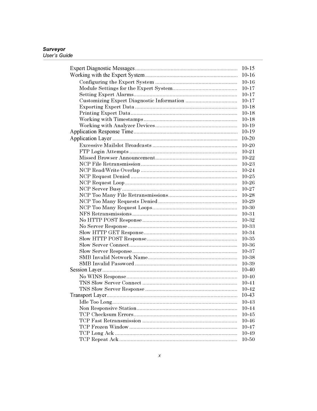 Finisar Surveyor manual 10-15 