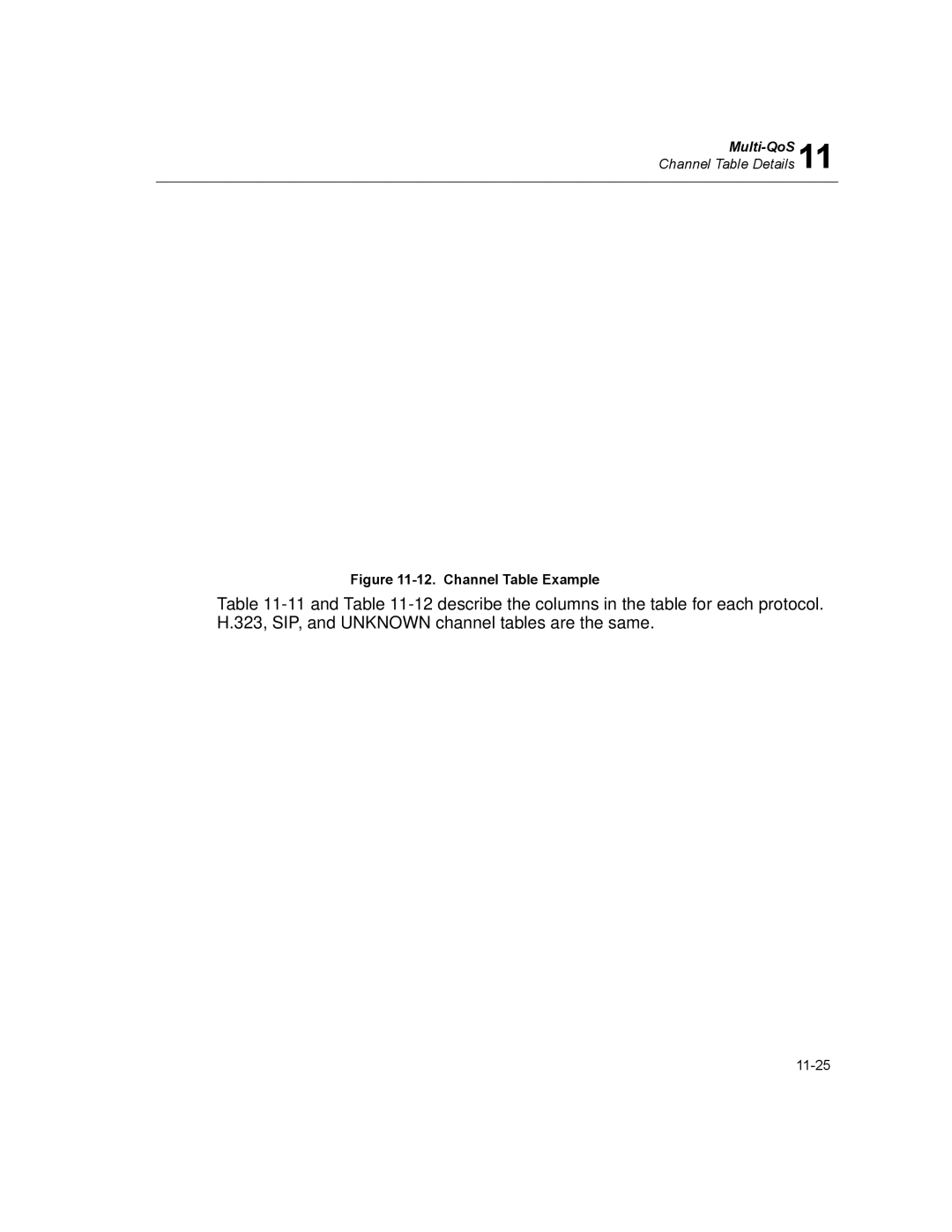 Finisar Surveyor manual Channel Table Example 