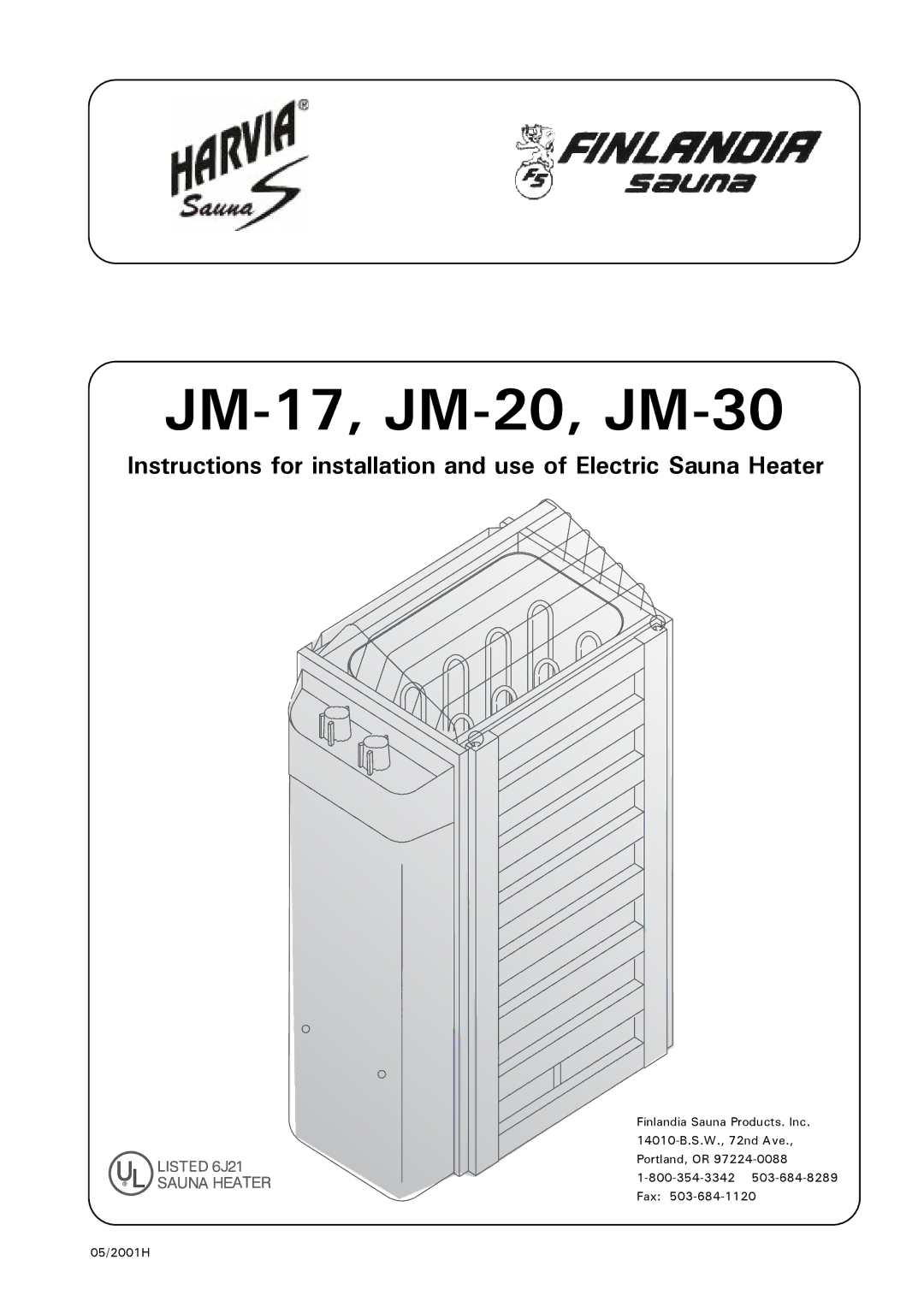 Finlandia manual JM-17, JM-20, JM-30 