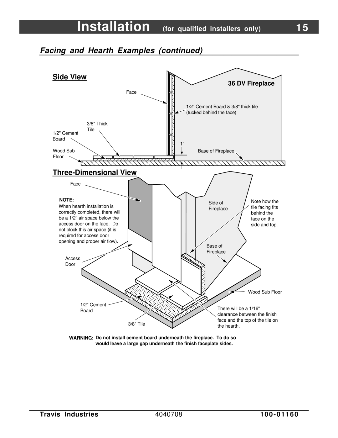 FireplaceXtrordinair 36 DV EFIII owner manual DV Fireplace 