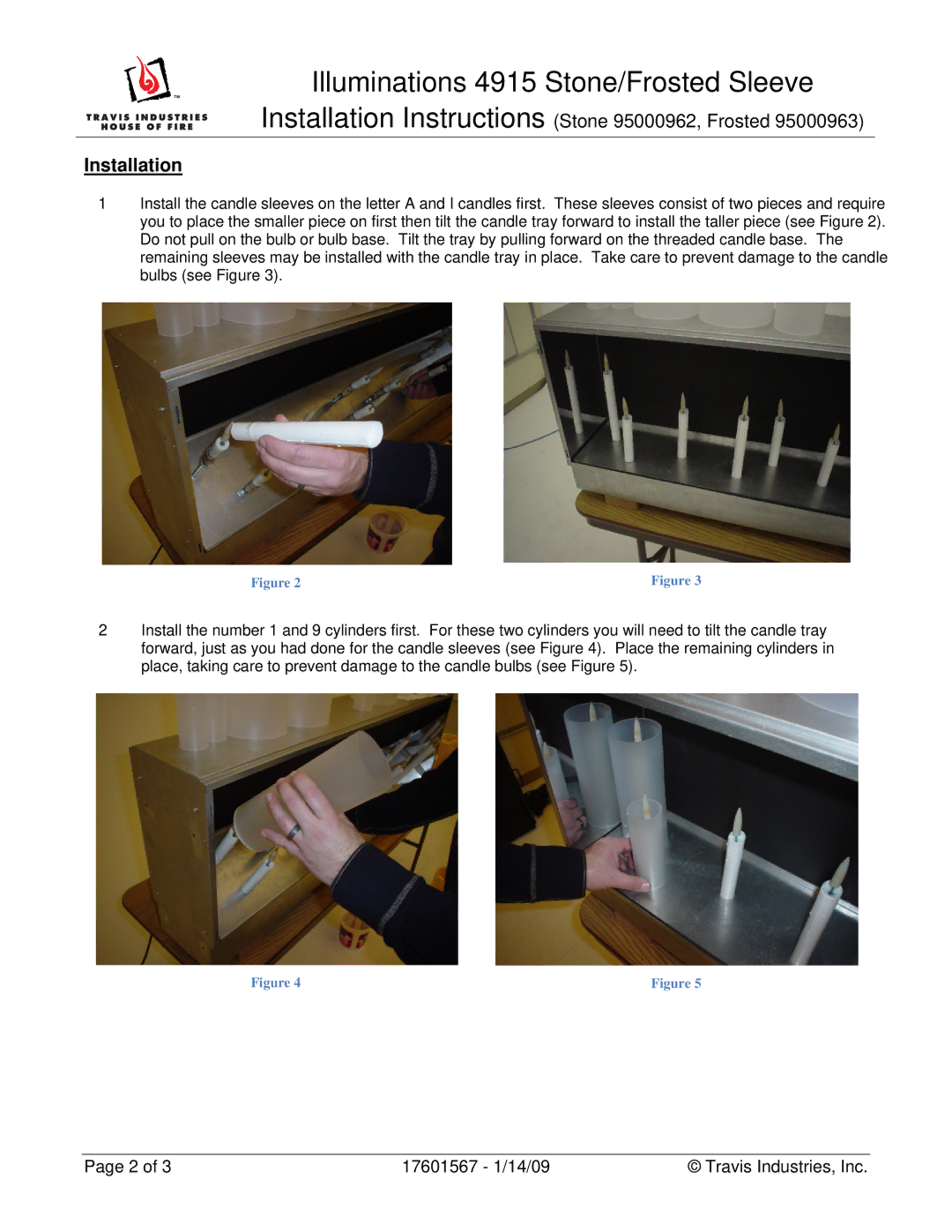 FireplaceXtrordinair 4915 installation instructions Installation 