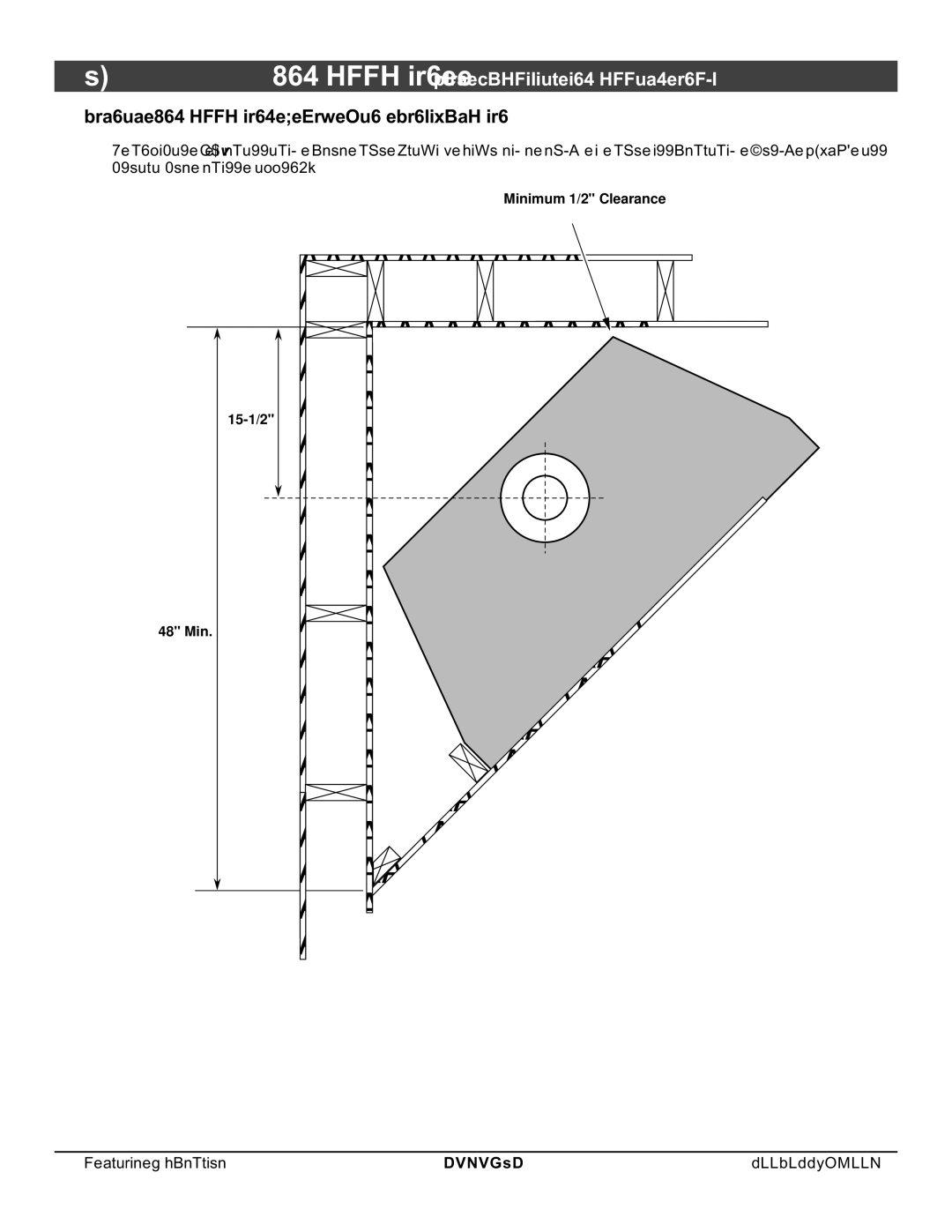 FireplaceXtrordinair 864 HH installation manual Corner Installations Top Vent Configuration 