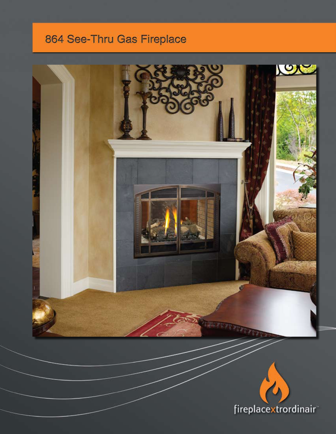 FireplaceXtrordinair 864 See-Thru manual 