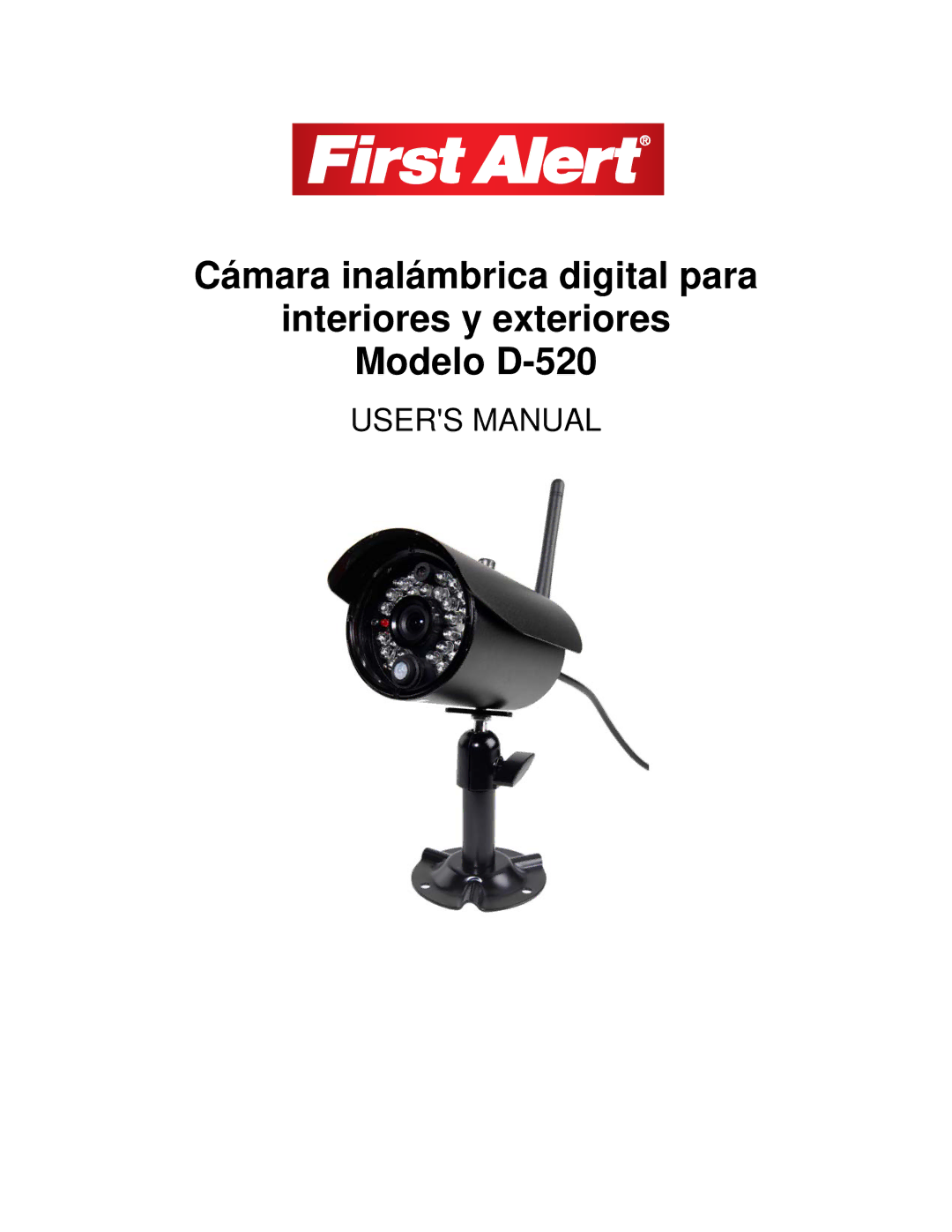 First Alert D-520 user manual 
