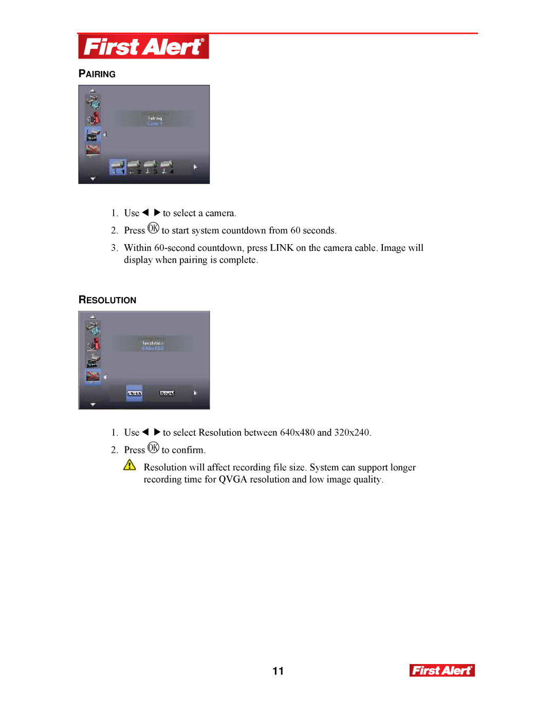 First Alert DW-702, DW-700 user manual Pairing 