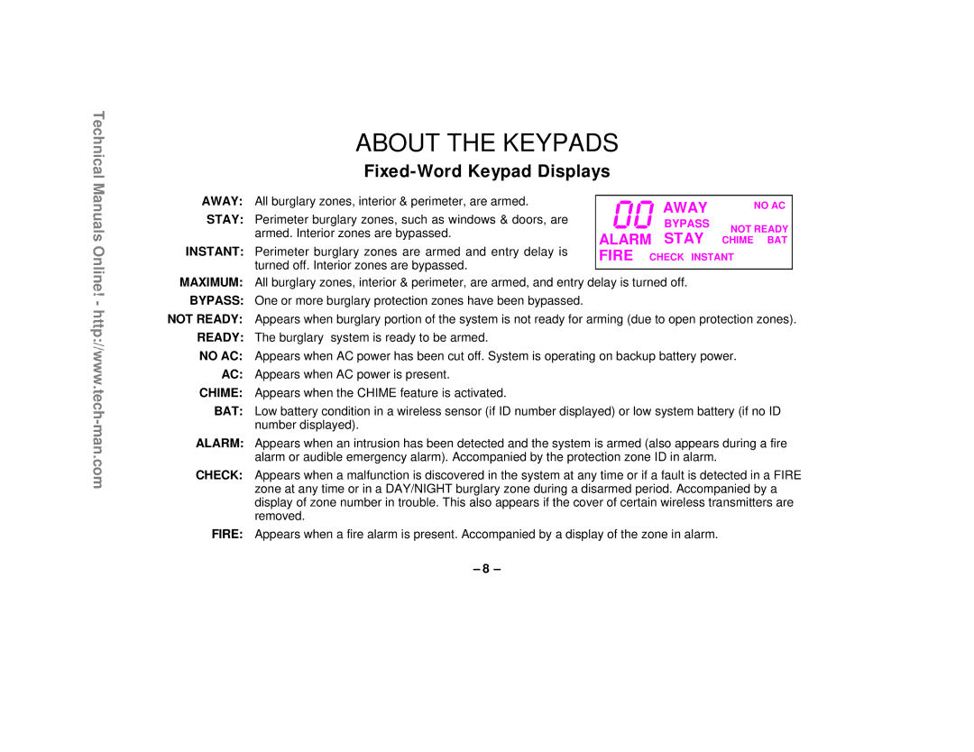 First Alert FA1220CV technical manual 0000 