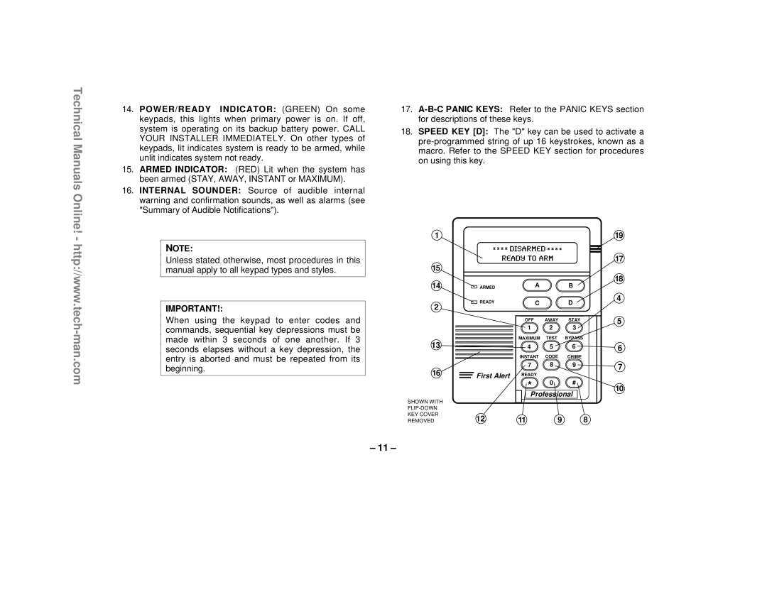 First Alert FA1220CV technical manual Technical Manuals Online 