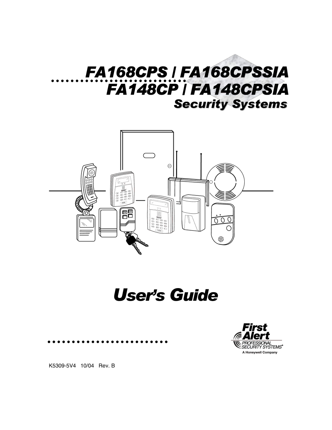 First Alert manual FA168CPS / FA168CPSSIA FA148CP / FA148CPSIA 