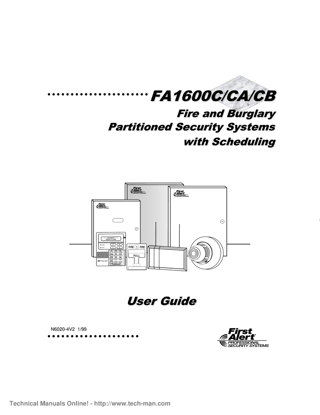 First Alert FA1600C/CA/CB, fa1600c technical manual $&&$&% 