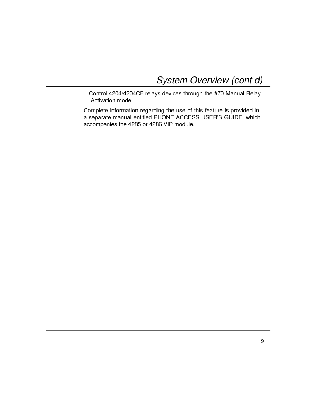 First Alert fire and burglary partitioned security systems with scheduleing manual System Overview cont’d 