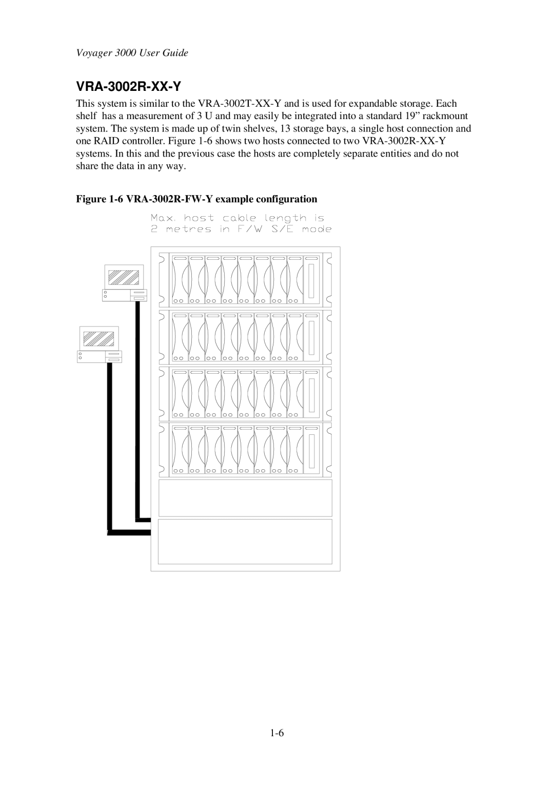 First Virtual Communications 3000 user manual VRA-3002R-XX-Y, VRA-3002R-FW-Y example configuration 