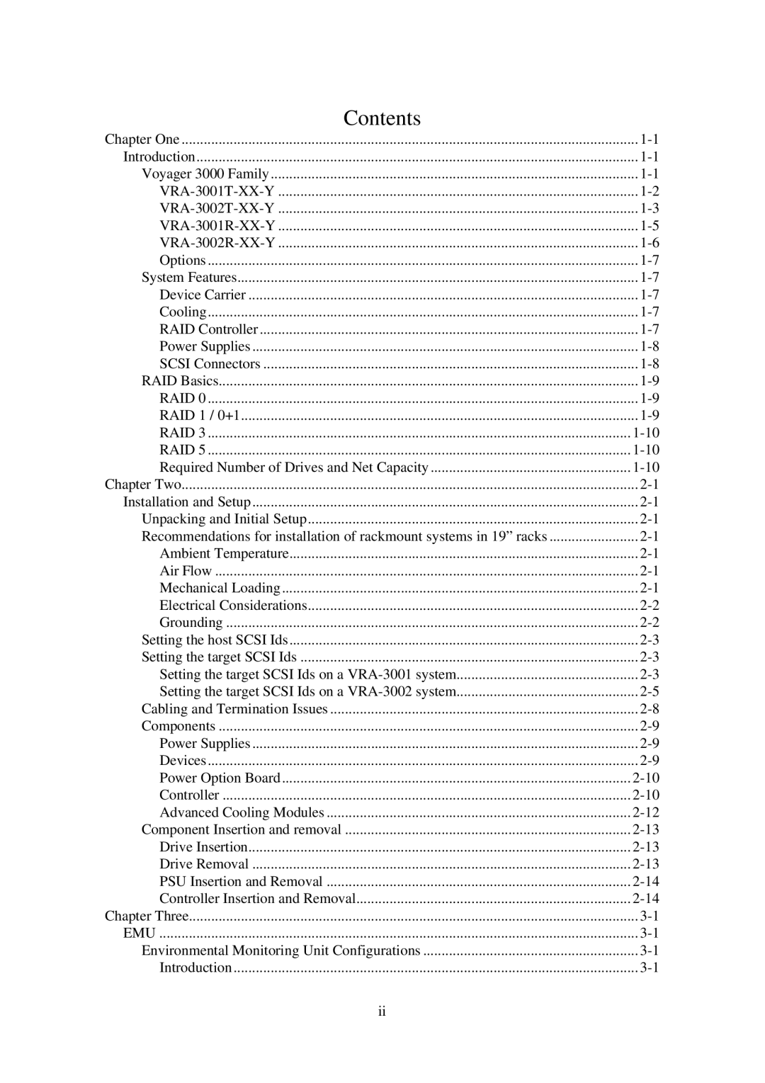 First Virtual Communications 3000 user manual Contents 