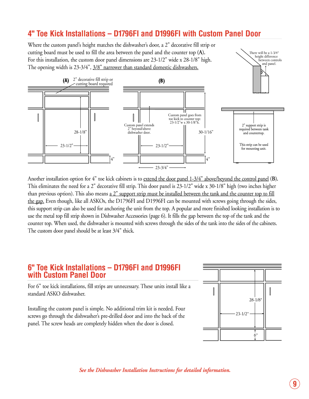 Fisher & Paykel 2002 VRS 2.0 manual 30-1/16 