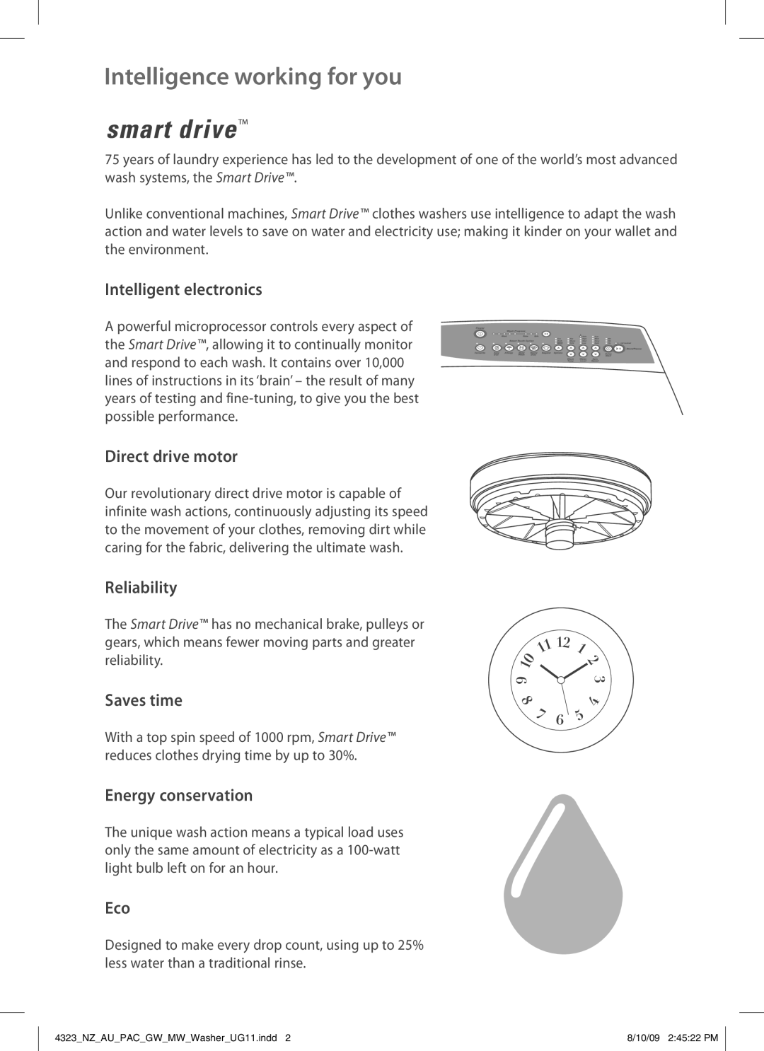 Fisher & Paykel 4323 installation instructions Intelligence working for you 