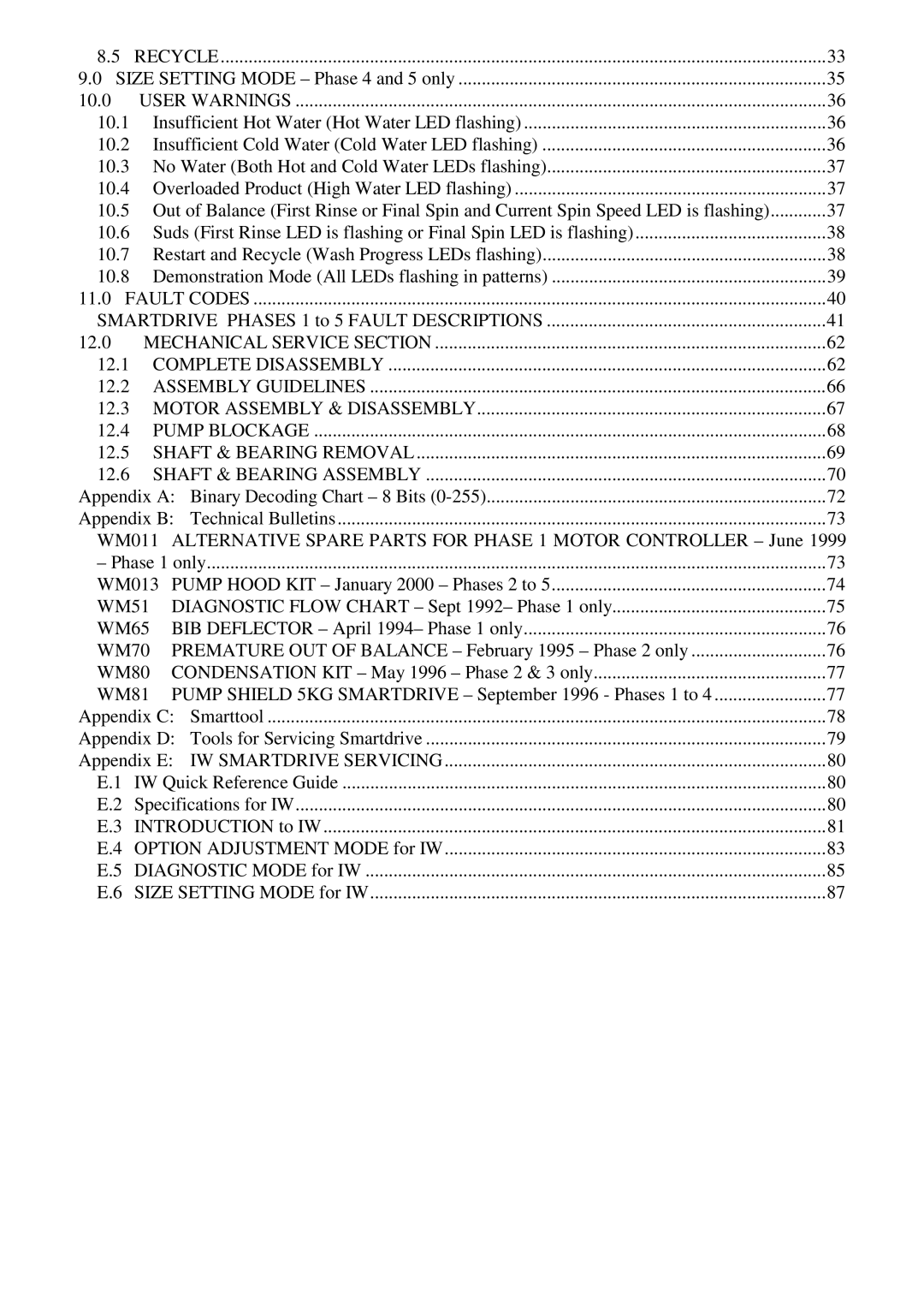 Fisher & Paykel 517735 service manual Recycle 