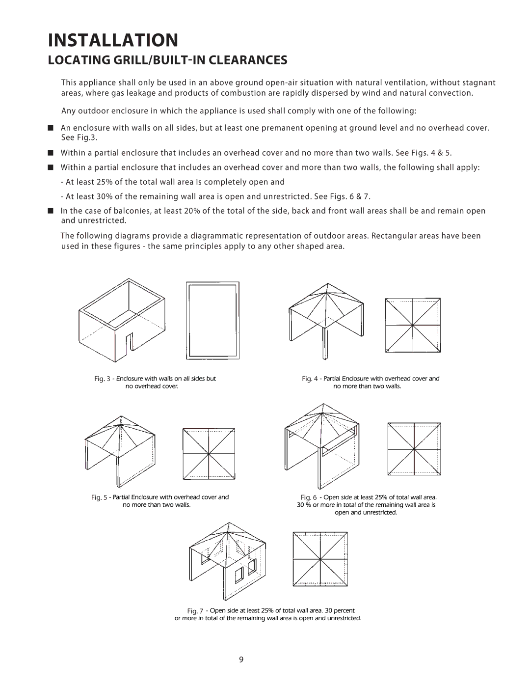 Fisher & Paykel BGB48, BGB36 installation instructions Installation 