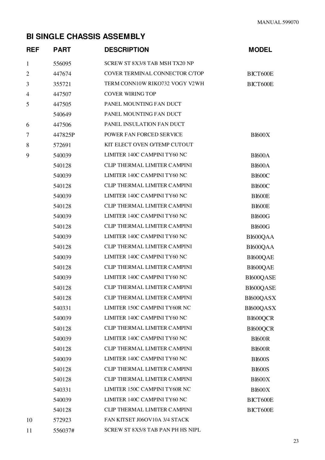 Fisher & Paykel BI600S, BI600QIO BI600QWD, BI600GR BI600QAA, BI600A, BI600C BI600QAA BI600QAE BI600QASE BI600QASX BI600QCR 