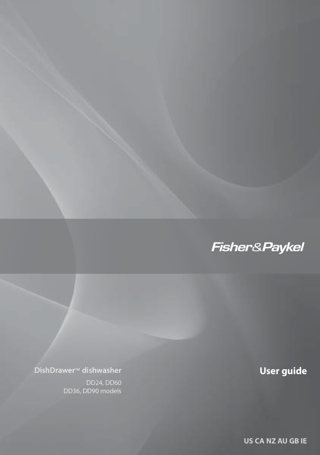 Fisher & Paykel DD36, DD60, DD90, DD24 manual User guide 