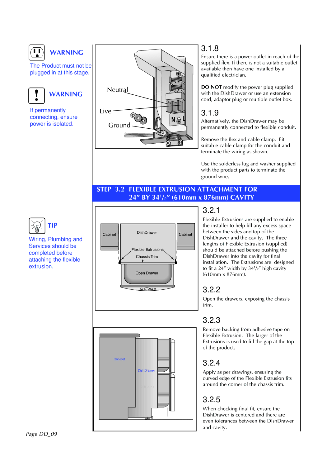 Fisher & Paykel DD602I manual DD09 