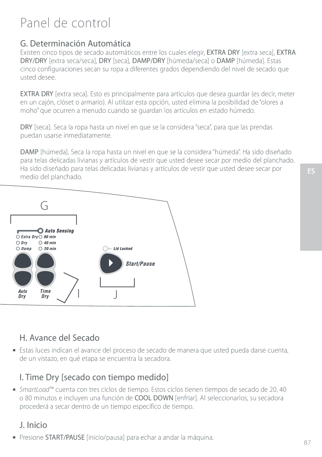 Fisher & Paykel DEGX1 1BOFMEFDPOUSPM, %FufsnjobdjøoVupnèujdb, WBODFEFM4FDBEP 5JNF%SZTFDBEPDPOUJFNQPNFEJEP 