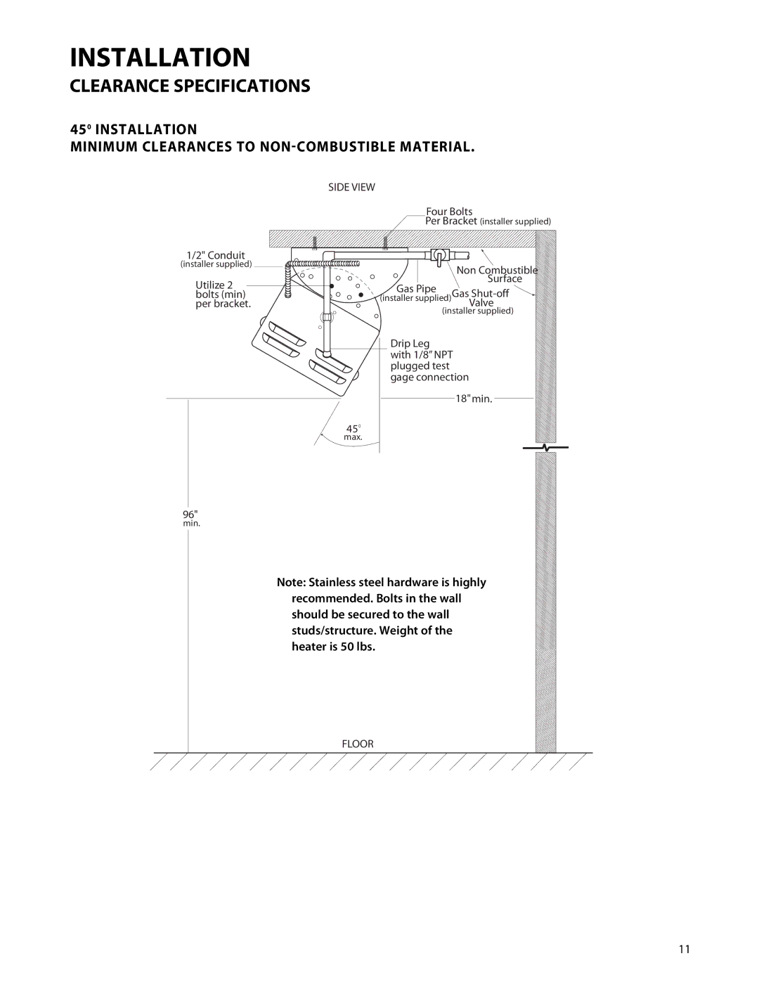 Fisher & Paykel DRH-48N manual Four Bolts 