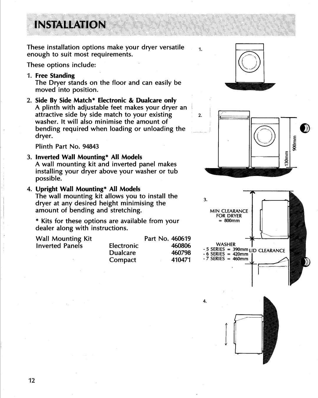 Fisher & Paykel ED54 manual 