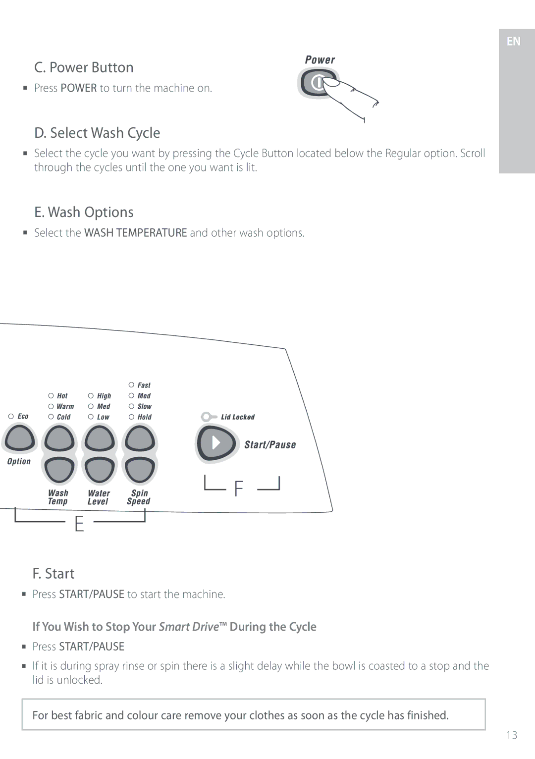 Fisher & Paykel GWL12 installation instructions $1PXFS#VUUPO 