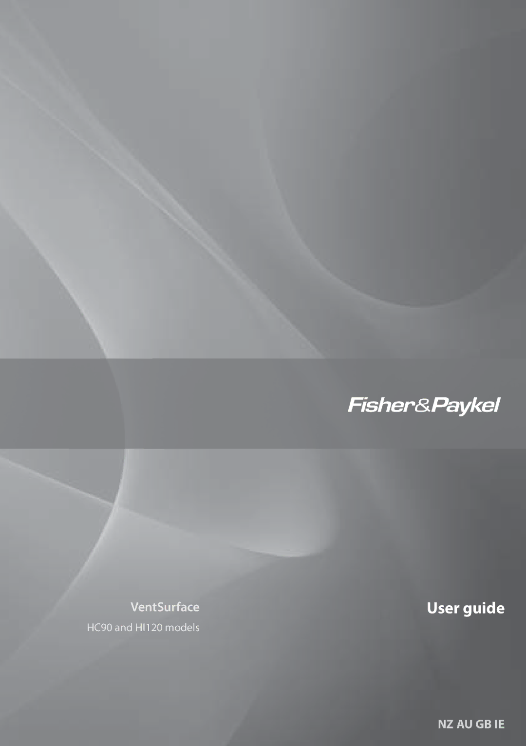 Fisher & Paykel HC90, HI120 manual User guide 